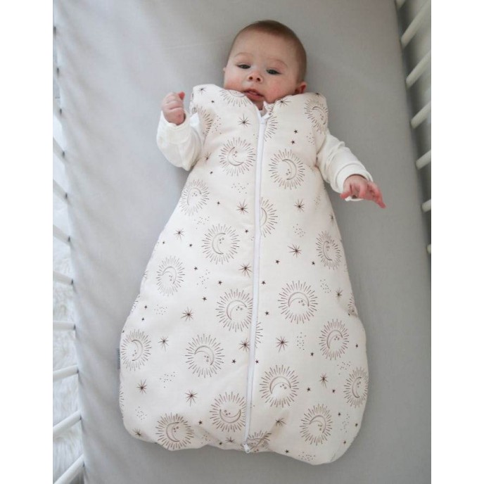 Tiny Star Sleeping Bag All Seasons 0-6m Crème