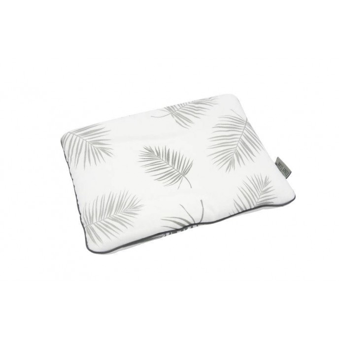 Tiny Star Bamboo Pillow Palms and Grey Line