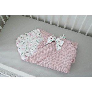 Tiny Star Babyhorn Swaddle Blanket Bamboo Floral Tiny Star Babyhorn Swaddle Blanket Bamboo Floral