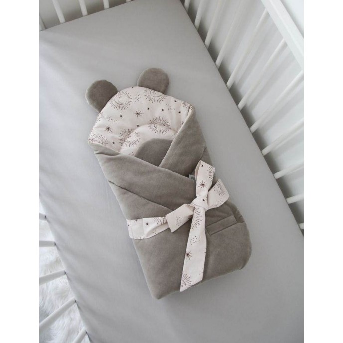 Tiny Star Babyhorn Swaddle Blanket Moon