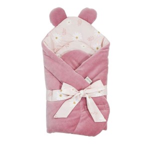 Tiny Star Babyhorn Swaddle Blanket Daisy & Blush Tiny Star Babyhorn Swaddle Blanket Daisy & Blush