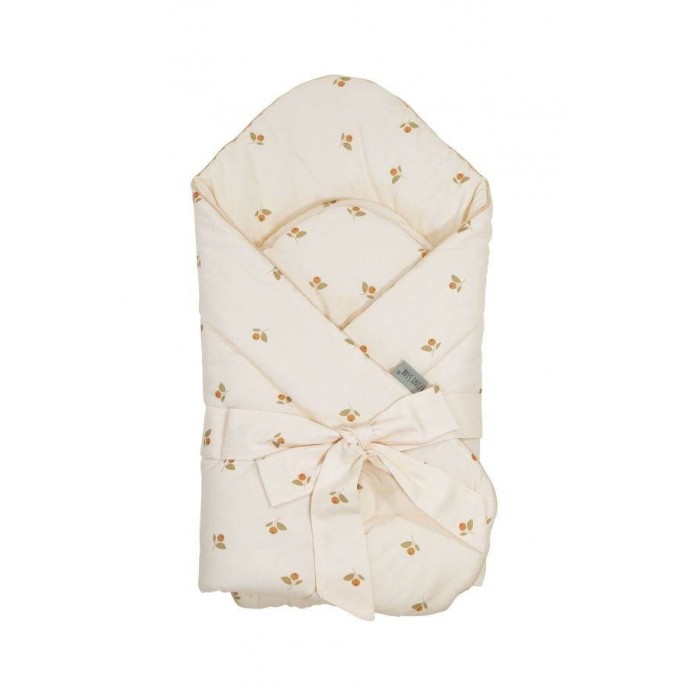 Tiny Star Babyhorn Swaddle Blanket Cranberry