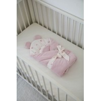 Tiny Star Babyhorn Swaddle Blanket Flowers Rose