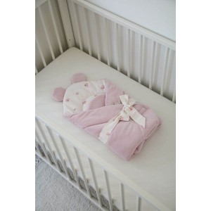 Tiny Star Babyhorn Swaddle Blanket Flowers Rose Tiny Star Babyhorn Swaddle Blanket Flowers Rose