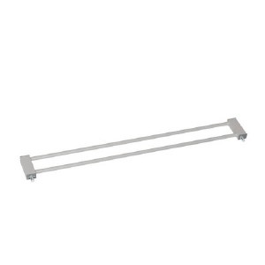 Hauck Gate Woodlock Extension 9cm Silver Hauck Gate Woodlock Extension 9cm Silver