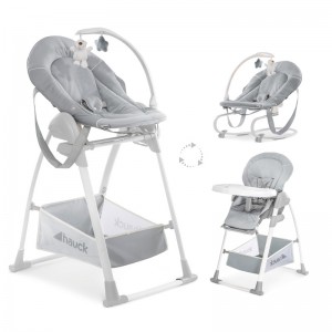 Hauck Sit n Relax 3 in 1 Stretch Grey Hauck Sit n Relax 3 in 1 Stretch Grey