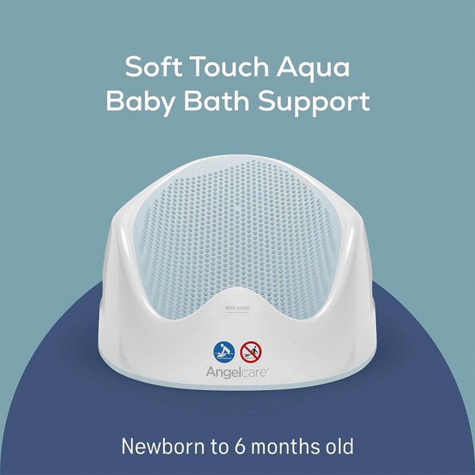 Angelcare Bath Support Soft Touch Aqua Angelcare Bath Support Soft Touch Aqua