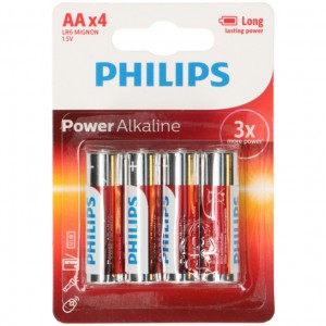Philips Batteries AA 4pk Philips Batteries AA 4pk