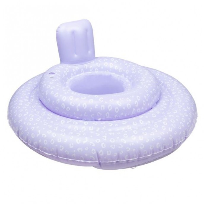 Swim Essentials Float 0-11kg Lilac Leopard
