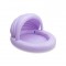 Swim Essentials Pool with Canopy 100cm Lilac Leopard
