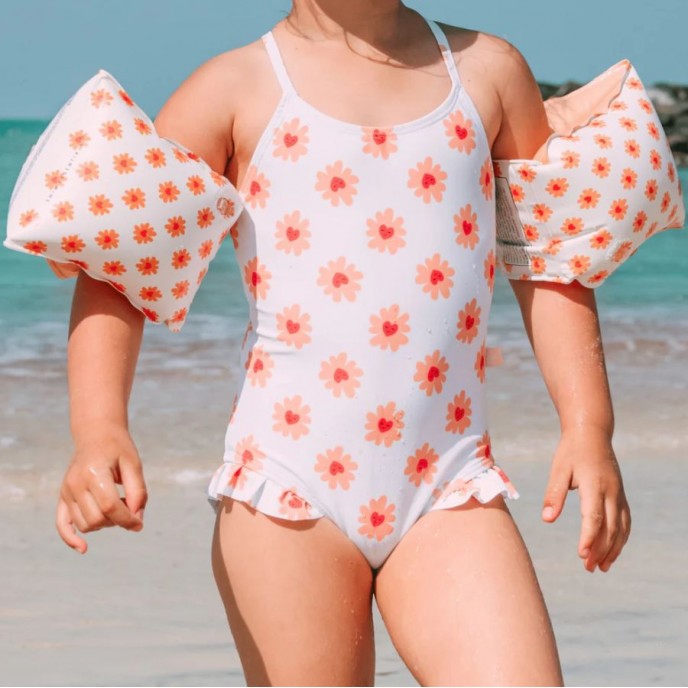 Swim Essentials Arm Bands 0/2yr Flower Hearts Swim Essentials Arm Bands 0/2yr Flower Hearts