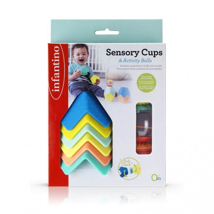 Infantino Sensory Cups and Activity Balls