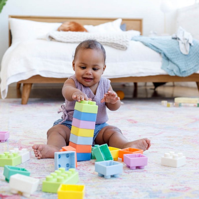 Infantino Super Soft First Building Blocks