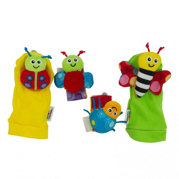 Lamaze Gardenbug Wrist Rattle and Foot Finders