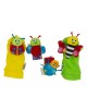 Lamaze Gardenbug Wrist Rattle and Foot Finders