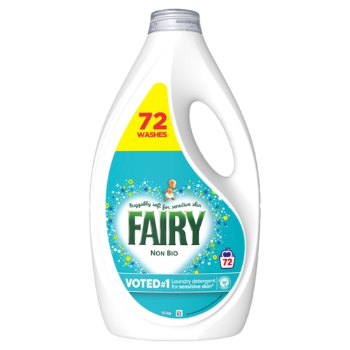 Fairy Non Bio Liquid 72 washes 2.23Ltr Fairy Non Bio Liquid 72 washes 2.23Ltr