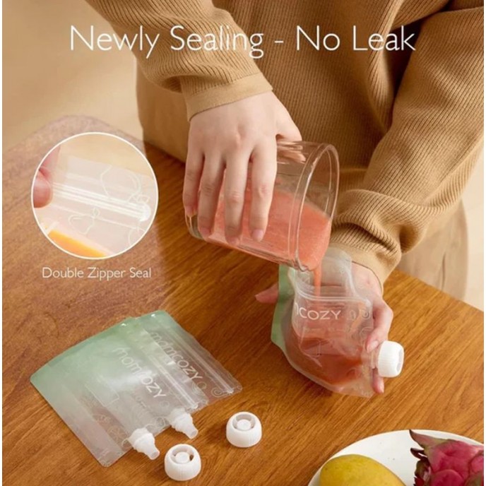 Momcozy Reusable Food Pouches 10Pk