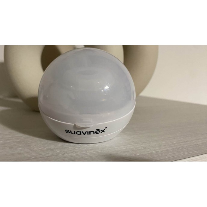 Suavinex Portable UV Soother Steriliser Duccio White