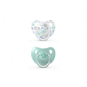 Suavinex Memories Soothers 6/18m+ Anatomical Latex 2pk Green Suavinex Memories Soothers 6/18m+ Anatomical Latex 2pk Green