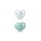 Suavinex Memories Soothers 6/18m+ Anatomical Latex 2pk Green