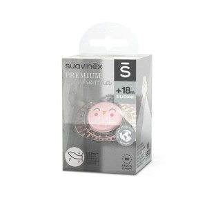 Suavinex Soother Silicone 18m Bonhomia Pink Suavinex Soother Silicone 18m Bonhomia Pink