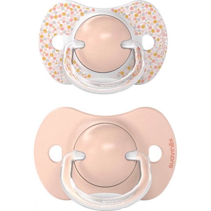 Suavinex Soother Physiological Silicone 6/18m Dreams Pink Suavinex Soother Physiological Silicone 6/18m Dreams Pink