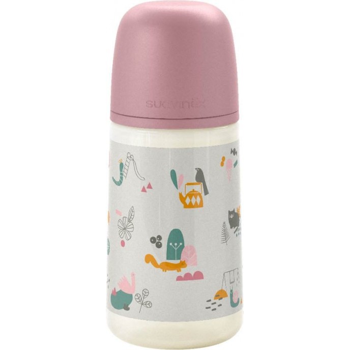 Suavinex Bottle 270ml Park Pink