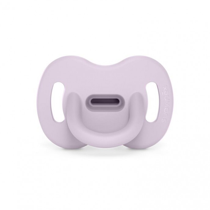 Suavinex All Silicone SXPro Physiological Soother 6-18m Purple