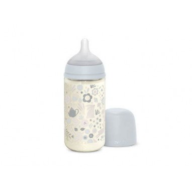 Suavinex Wonderland Bottle Glass 240ml Blue Suavinex Wonderland Bottle Glass 240ml Blue