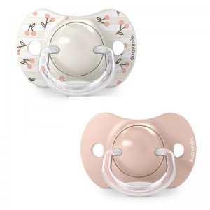 Suavinex Soother Physiological Silicone 0/6m Birdies Pink Suavinex Soother Physiological Silicone 0/6m Birdies Pink