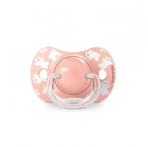 Suavinex Soother Silicone Physiological 6/18m Wild Pink