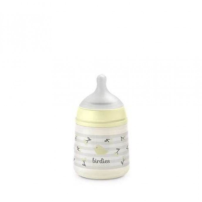 Suavinex Bottle 150ml Birdies Yellow