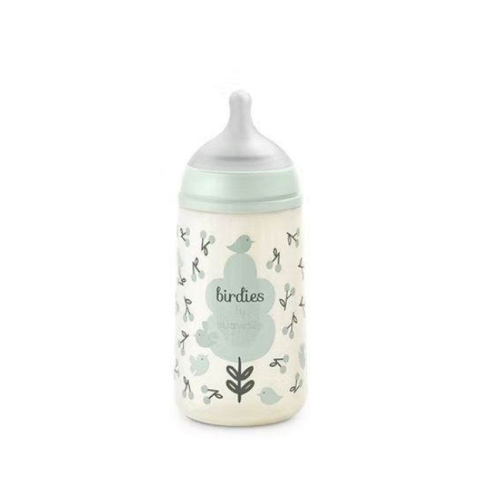 Suavinex Bottle 270ml Birdies Mint