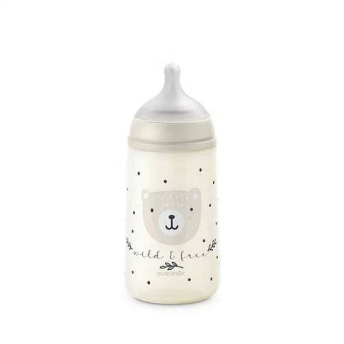 Suavinex Bottle 270ml Wild Beige