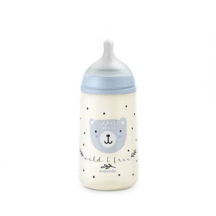 Suavinex Bottle 270ml Wild Blue
