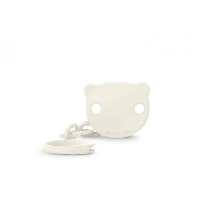 Suavinex Soother Clip Wild Bear Beige Suavinex Soother Clip Wild Bear Beige
