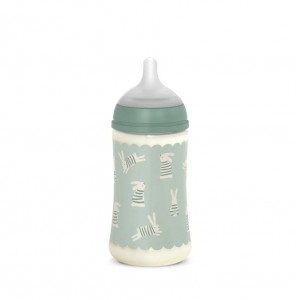 Suavinex Bottle 270ml Wonderland Bunny Green Suavinex Bottle 270ml Wonderland Bunny Green