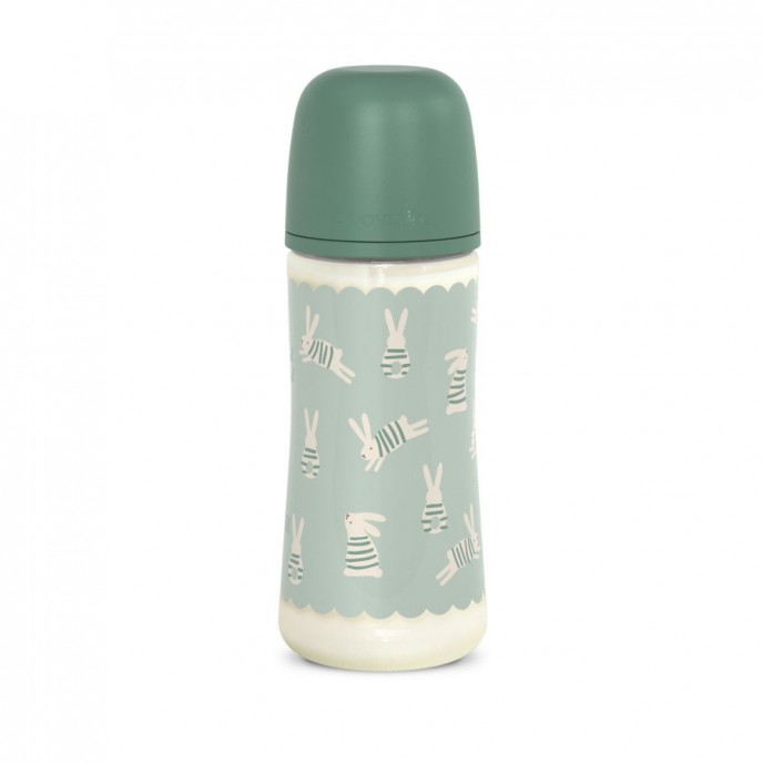 Suavinex Bottle 360ml Wonderland Bunny Green