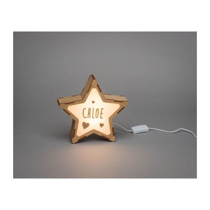 Vintiun Personalised Light up Star