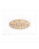 Vintiun Personalised Plaque Stars Wood