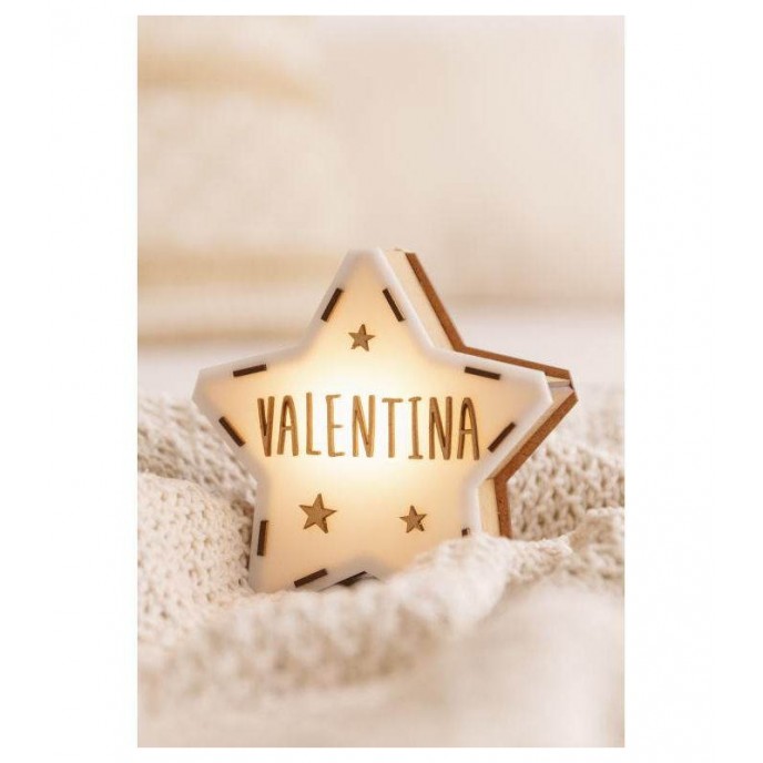 Vintiun Personalised Light up Star Mini