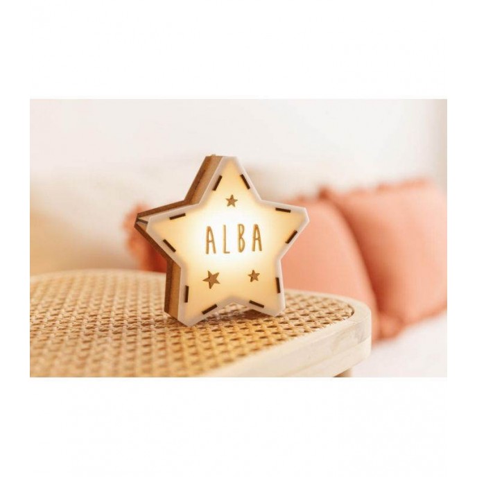 Vintiun Personalised Light up Star Mini