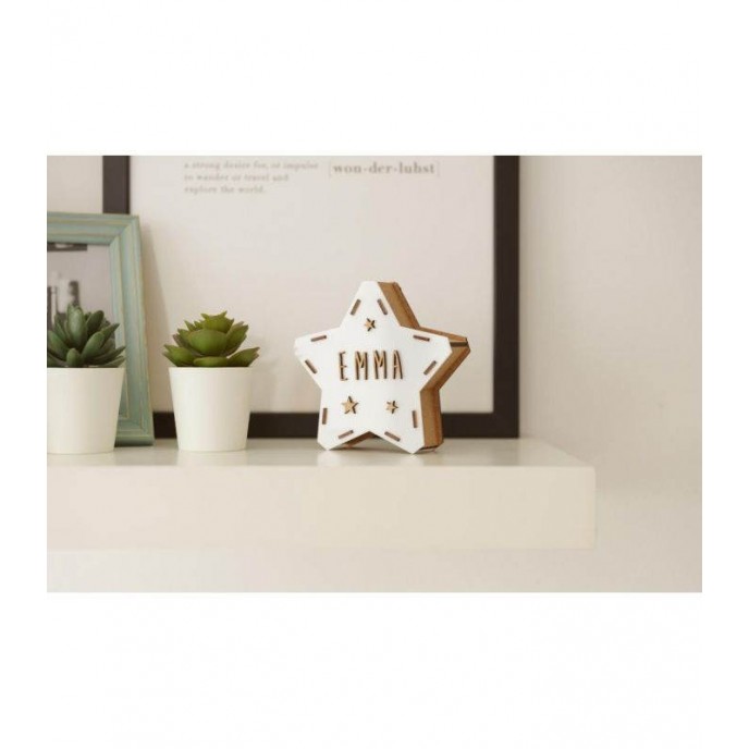 Vintiun Personalised Light up Star Mini