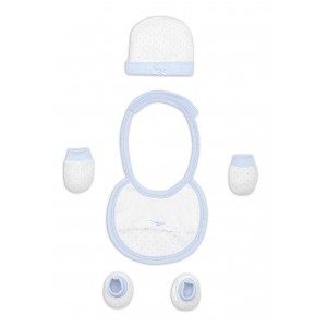 Interbaby Gift Set 4pc Blue Interbaby Gift Set 4pc Blue