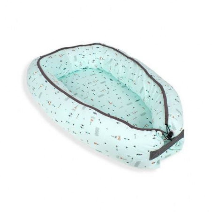 Interbaby Baby Nest Little Indian Green Interbaby Baby Nest Little Indian Green