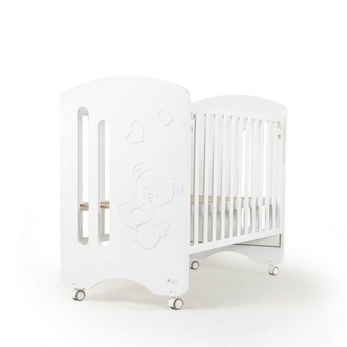 Interbaby Cot Lovely White