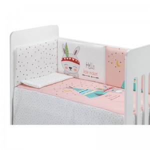 Interbaby Bedding Set Little Indian Pink Interbaby Bedding Set Little Indian Pink