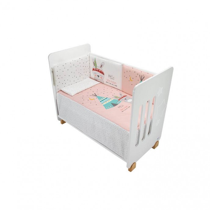 Interbaby Bedding Set Little Indian Pink