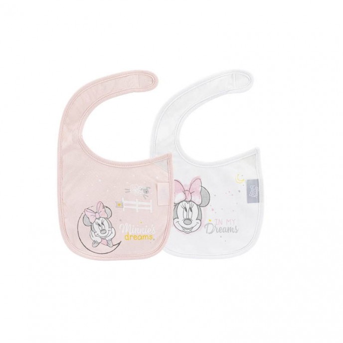 Interbaby Bibs 2pk Minnie Dreams