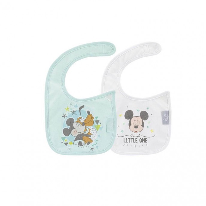 Interbaby Bibs 2pk Mickey Little One